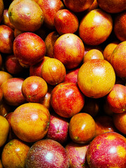 This is an image of passion fruits.