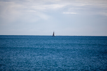 boat on the sea