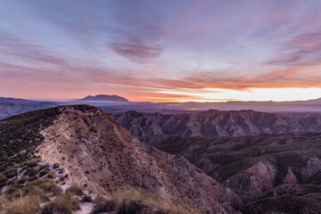 Fototapeta premium Hoya de Guadix in Andalusia, Spain
