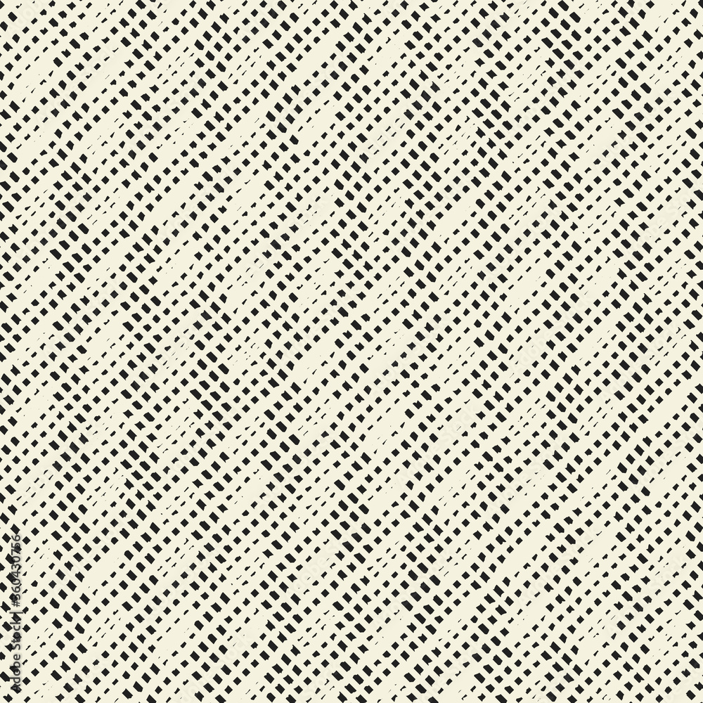 Aufkleber abstract seamless striped geometric pattern on texture background in retro colors. vector striped pa