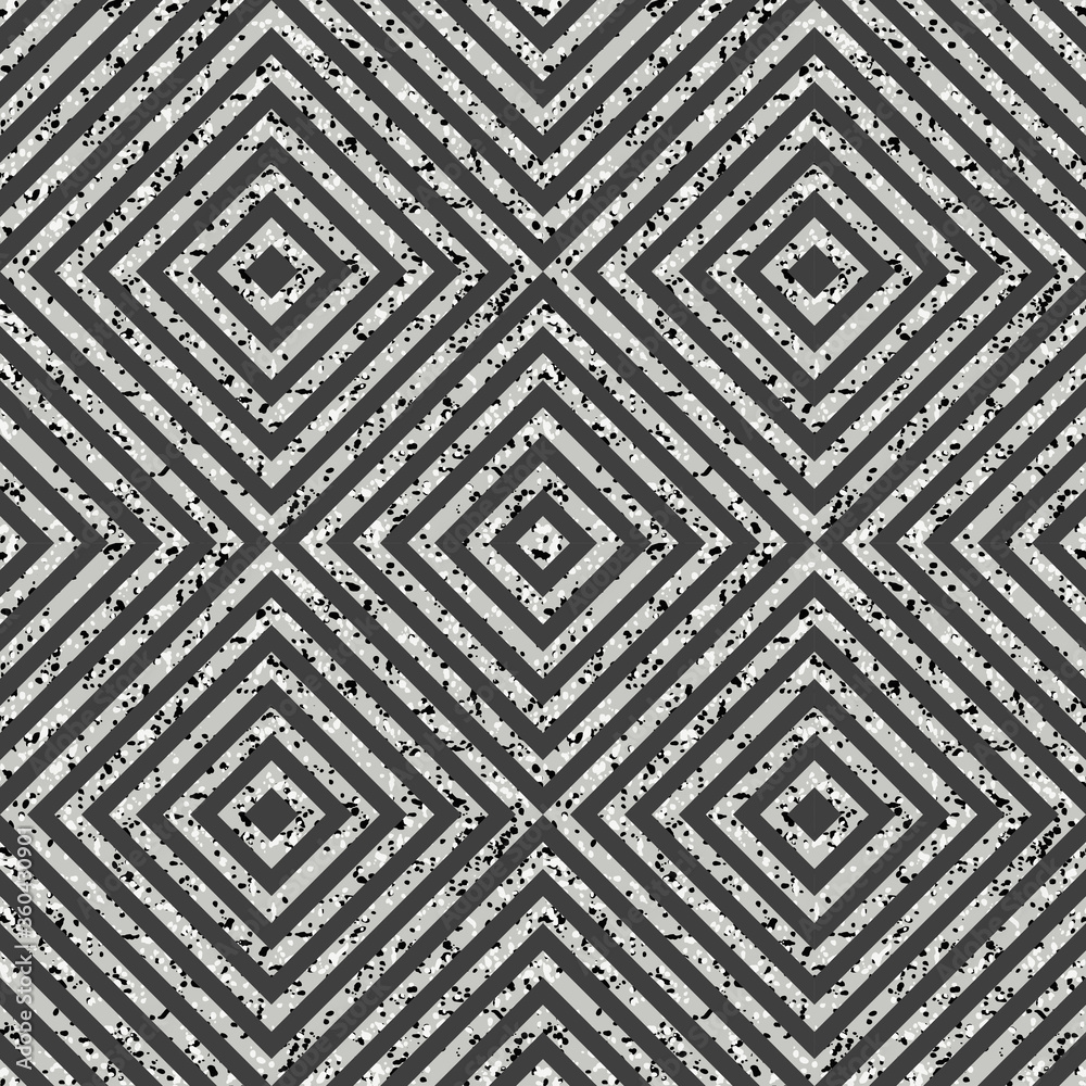 Aufkleber seamless tweed pattern in grey and white. seamless geometric background. vector illustration