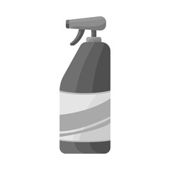 Isolated object of bottle and wash symbol. Collection of bottle and shampoo stock vector illustration.