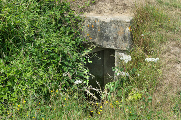 Ehemaliger Kriegsschauplatz am Omaha Beach