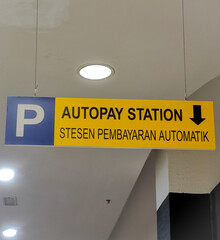 This is an image of auto pay station.