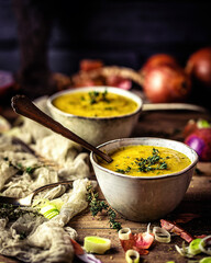 Gemüse-Creme-Suppe