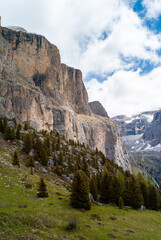 the beatiful mountains of south tyrol