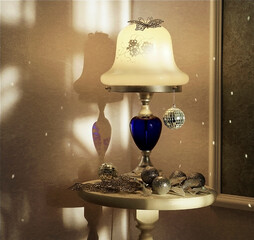 
The lamp in the early morning. Beautiful soft light, pleasant brilliance and gentle outlines give...