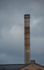 chimney of an old factory