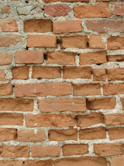 red brick wall background