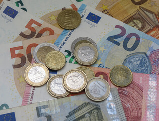 Euro notes and coins, European Union