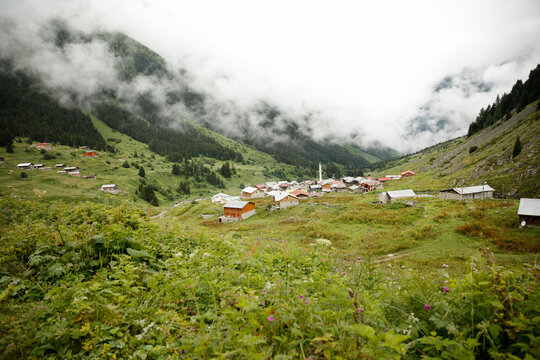 Black Sea, Rize Elevit, Turkey, View