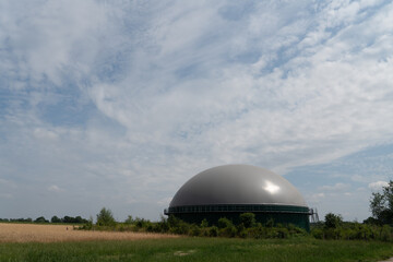 Fototapeta na wymiar Biogasanlage im Wendland
