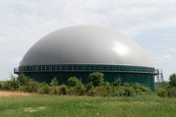 Fototapeta premium Biogasanlage im Wendland