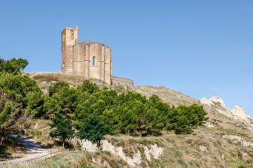 Old parish of Santa Fe Caparroso, Spain