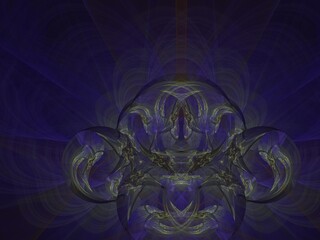 Imaginatory fractal background Image