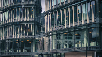 Obraz premium Office Building Reflection.