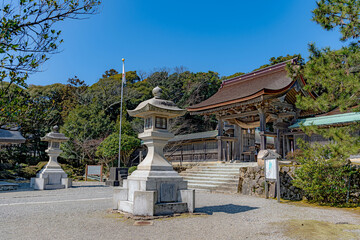 能登 気多大社 境内風景
