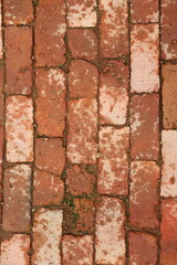 Old brick sidewalk