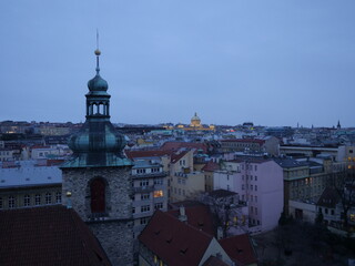 Prague vue d'une tour