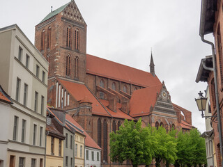 Die Hafenstadt Wismar an der Ostsee