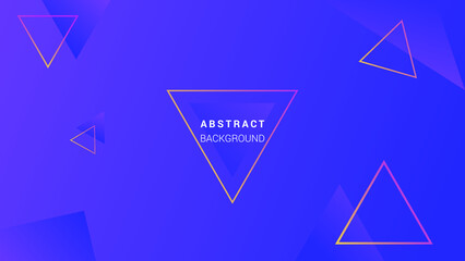 Fototapeta premium Abstract background.Geometric background with gradient colors. Eps10 vector