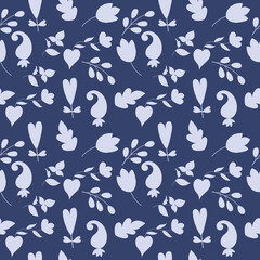 Floral Vector Seamless Pattern design