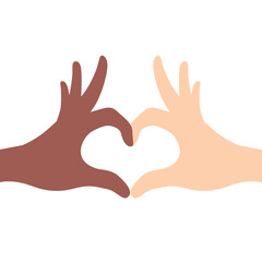 Black lives matter. Protest banner about human right of black people. Vector Illustration. Icon Poster for printed matter and symbol.