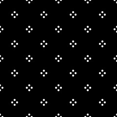 Fototapeta na wymiar Seamless circles pattern. Polka dot ornament. Dots image. Tribal backdrop. Rounds background. Dotted motif. Digital paper, ethnic textile print, folk web design, abstract wallpaper. Vector art.