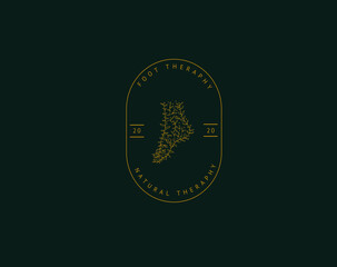 vector illustration hands and foot