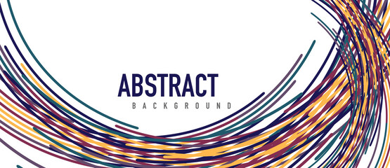 Аbstract moving colorful lines vector backgrounds for cover, placard, poster, banner or flyer