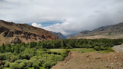 Altai Republic. Altai mountains, Russia.