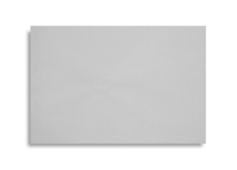 sheet paper isolated on white background, this has clipping path.