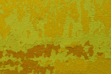 Yellow-orange background for design and text. Yellow-orange paint applied one on top of the other
