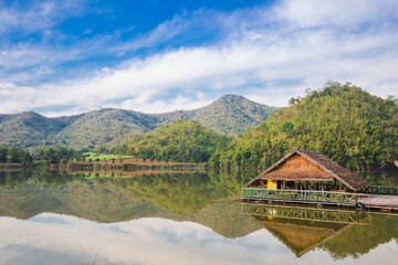 Thai language Hub Khao Wong, Suphan buri Pang Ung Valley reservoir , Landmarks in Thailand
