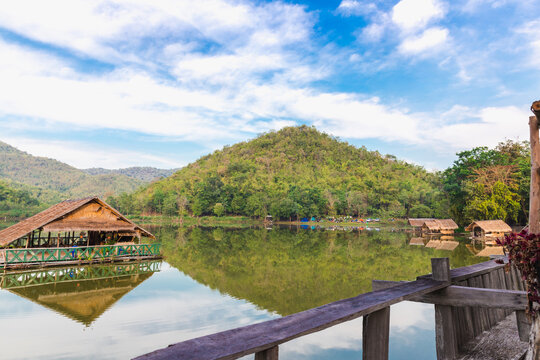 Thai language Hub Khao Wong, Suphan buri Pang Ung Valley reservoir , Landmarks in Thailand
