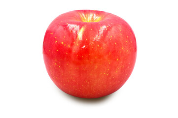 Fresh apple isolated on white background with clipping path.
