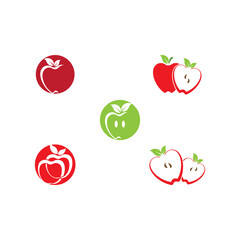 Set Apple vector illustration design