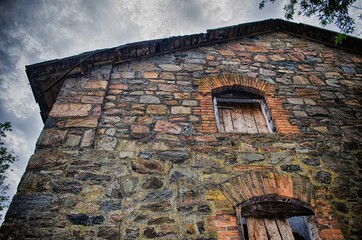 old stone wall