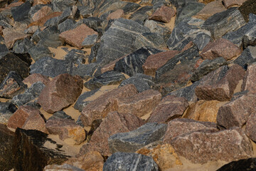 granite natural natural stone close up