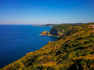 Breton Coast at Cap Fr&eacute;hel 
