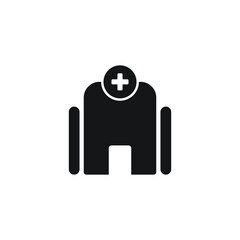 hospital icon vector