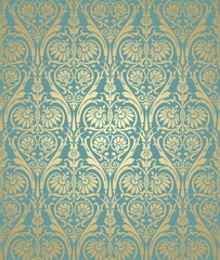 Paisley floral pattern , textile swatch , India	