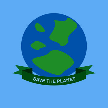 This is a vector illustration planet. It could be used for earth day, Mother Earth day. 