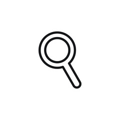 search zoom icon vector sign symbol isolated