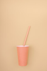 The concept of rejection of plastic. Zero waste, environmental theme.