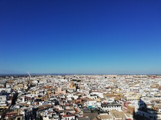 panoramic view of the city of Valencia, Spain