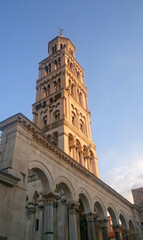 Fototapeta na wymiar Cathedral of Saint Domnius in Split, Croatia.