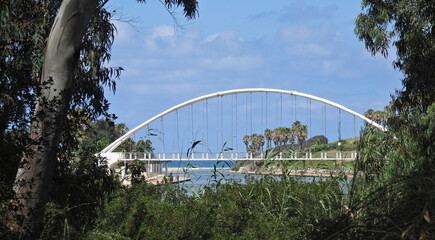 bridge over the Hadera River
