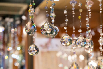 クリスタルガラスのオブジェ