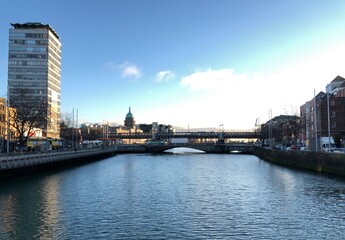 River Liffey Dublin City  Centre